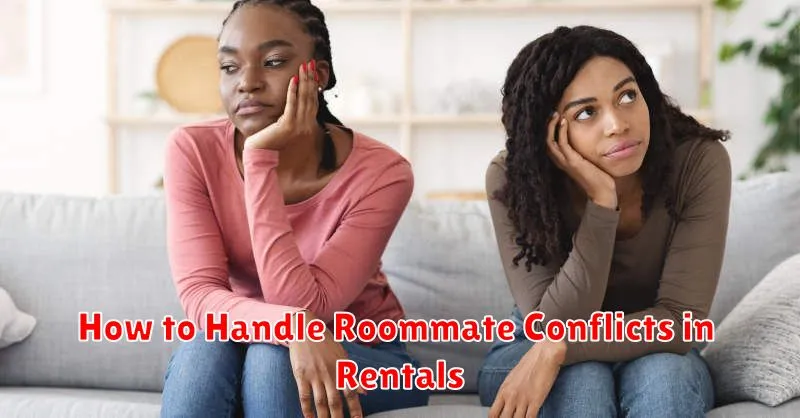 How to Handle Roommate Conflicts in Rentals