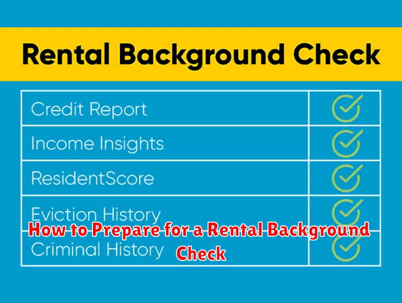 How to Prepare for a Rental Background Check